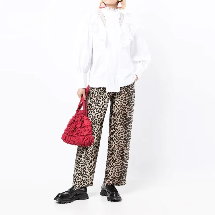 GANNI Shirts Women's White-2