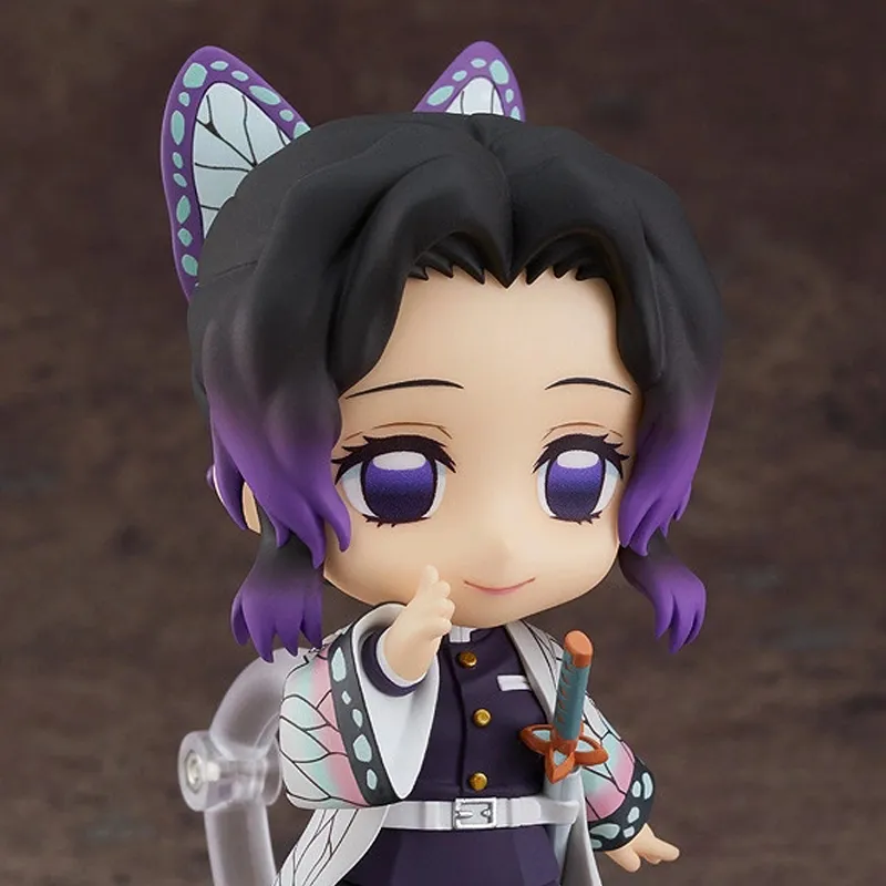 GSC Shinobu Kocho Demon Slayer Kimetsu No Yaiba, Including Base, 10cm Chibi Figures-4