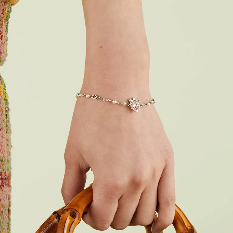 GUCCI Lovelight Bracelets Women's Silver-3