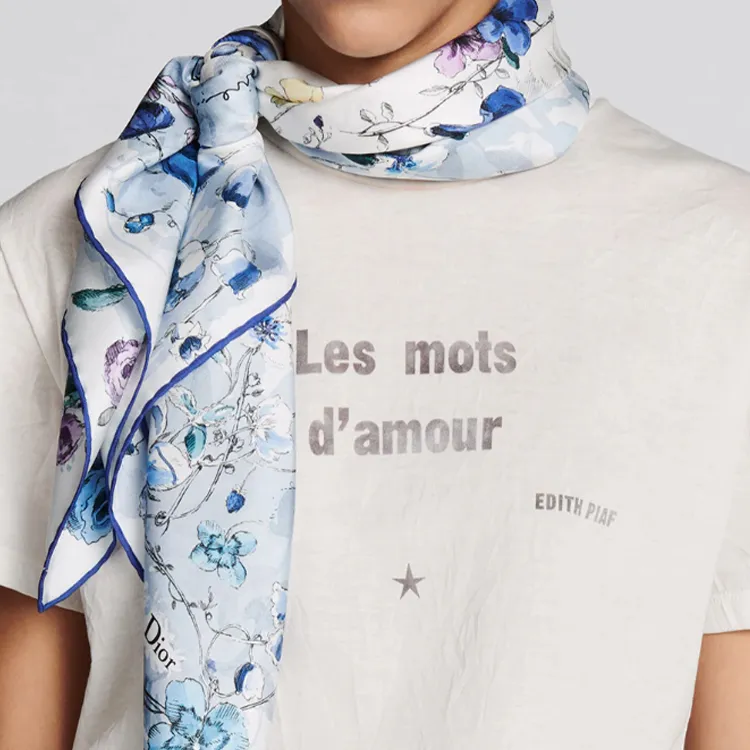 DIOR Silk Scarves Women's-3