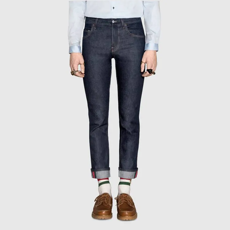 GUCCI Jeans Men Dark Blue-1