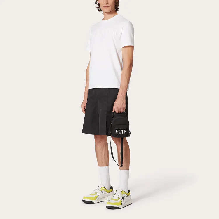 Valentino Casual Shorts Men Black-3