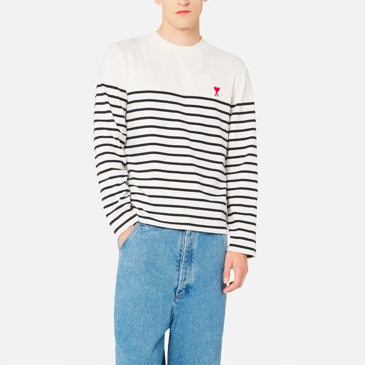 Ami Long Sleeve T Shirt-1