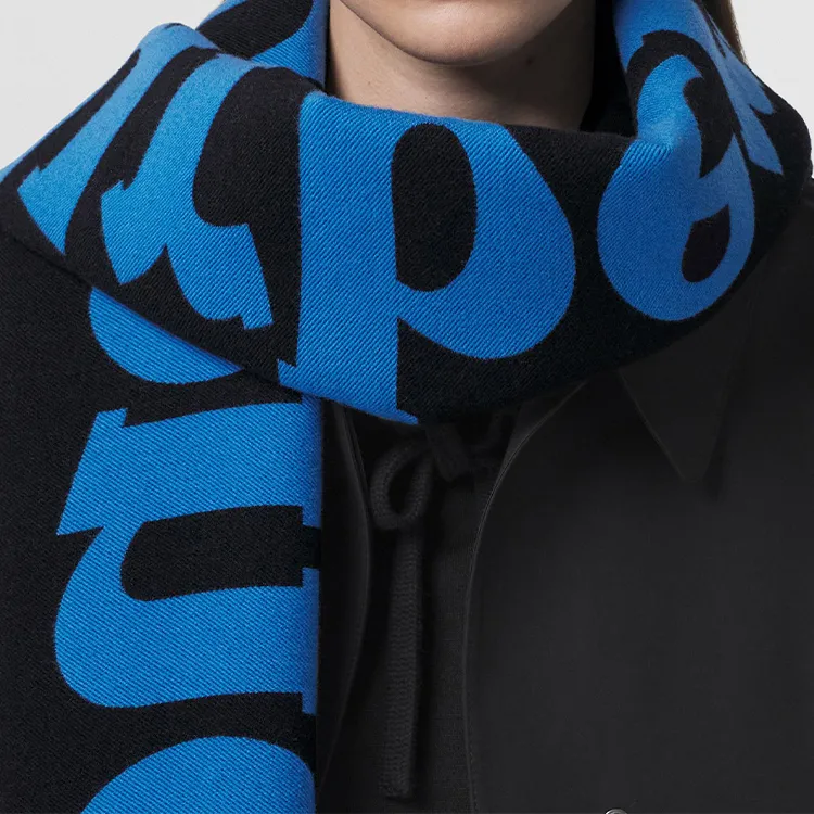 Burberry Logo Jacquard Scarf-2