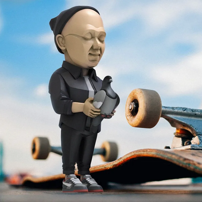 Mighty Jaxx Mighty Jaxx Jeff Staple Figure-4