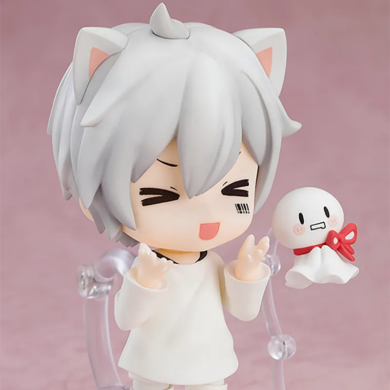 GSC Changjian Rice Mafumafu Squatting Nendoroid 10cm Chibi Figures-3