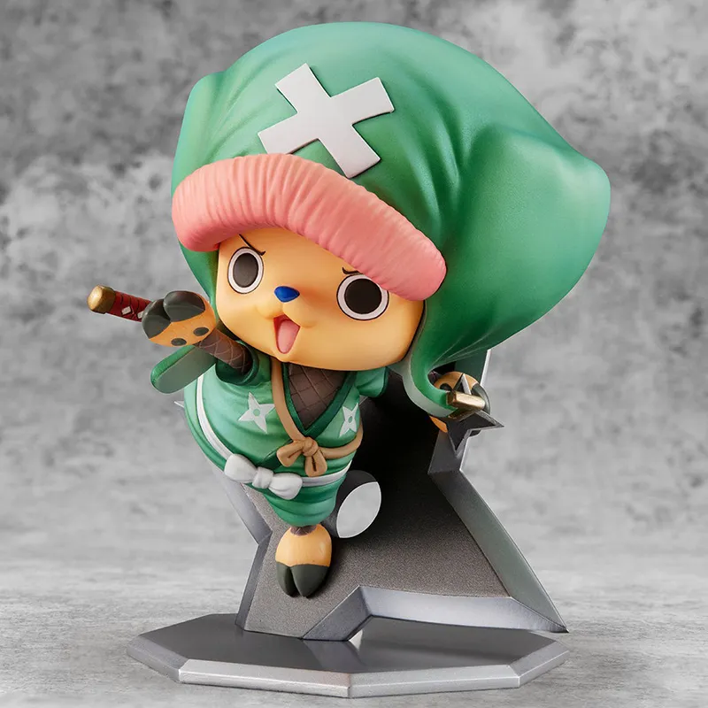 MegaHouse Tony Chopper Pop Warriors Alliance One Piece Chopper And Gomu Scale Figures Reissued Version-3