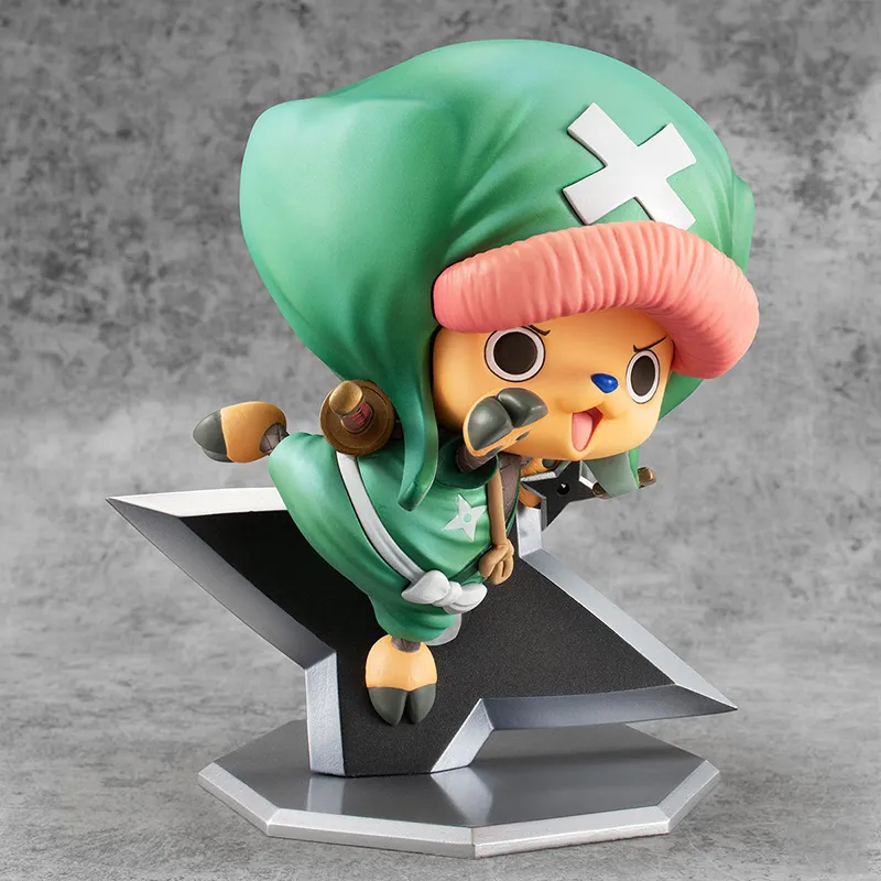 MegaHouse Tony Chopper Pop Warriors Alliance One Piece Chopper And Gomu Scale Figures Reissued Version-4