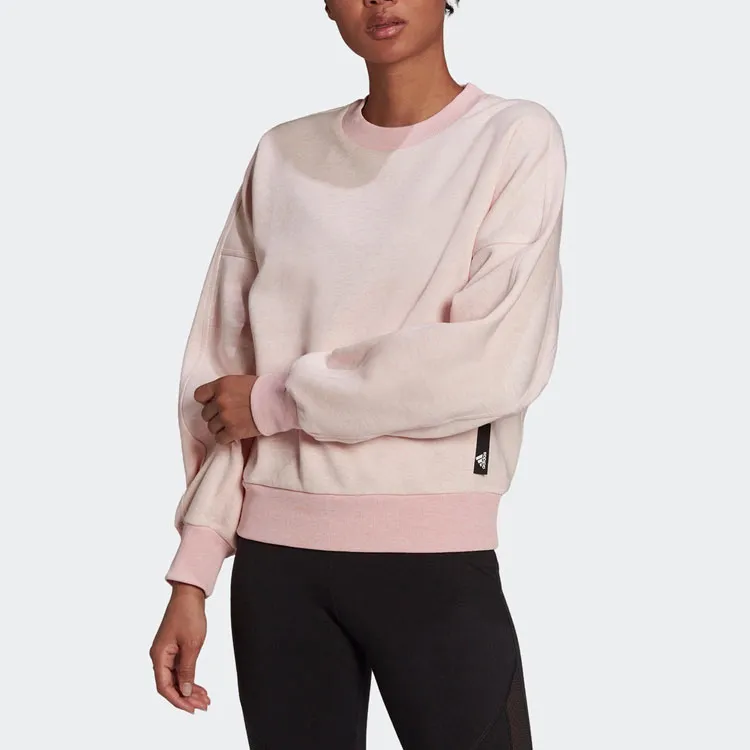 Adidas Free Shipping With AdiClub Studio Lounge Fleece Sweatshirt-1