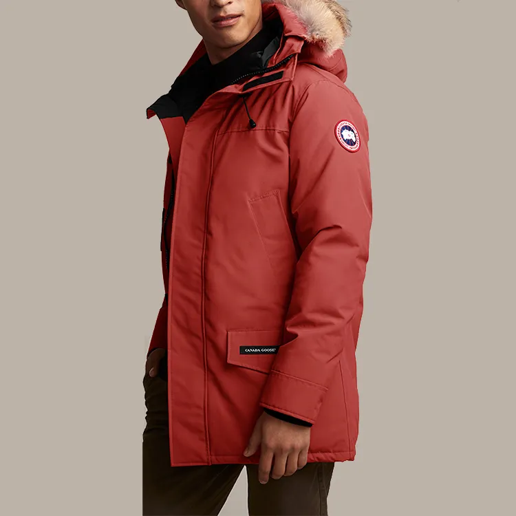 Canada Goose Down Jacket Fusion Fit Edition Men's Maple Leaf Red-2