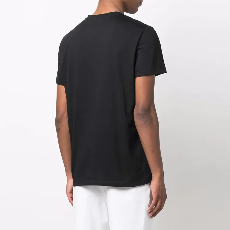 BALMAIN Logo Printed Crewneck T Shirt-2
