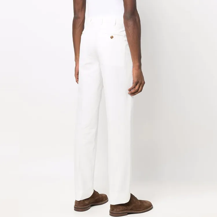 Brunello Cucinelli Straight Leg Chino Pants-3