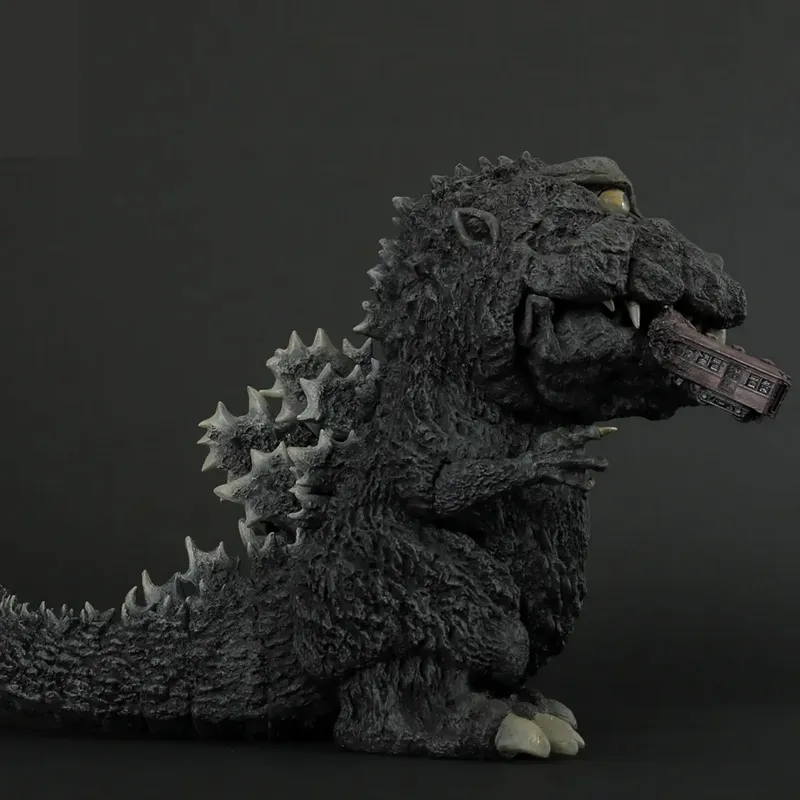 XPLUS Giant Monster X Real Collection Godzilla Godzilla 1954 Black Chibi Figures 24cm-2
