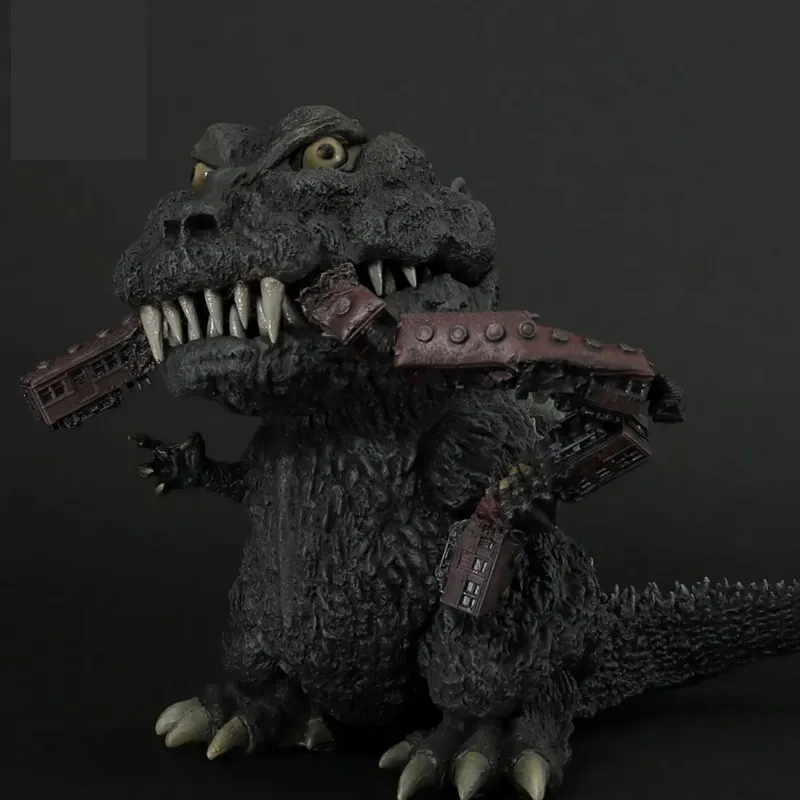 XPLUS Giant Monster X Real Collection Godzilla Godzilla 1954 Black Chibi Figures 24cm-3