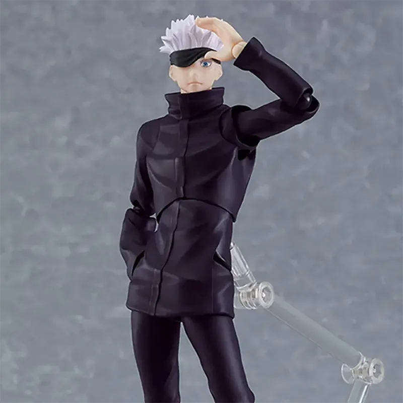 GSC Clayman Jujutsu Kaisen Satoru Gojo Nendoroid Black Chibi Figures 16.5cm-2