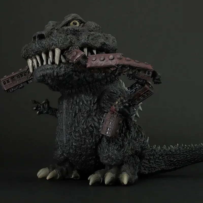 XPLUS Giant Monster X Real Collection Godzilla Godzilla 1954 Black Chibi Figures 24cm-4