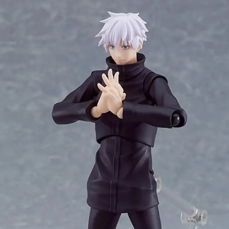 GSC Clayman Jujutsu Kaisen Satoru Gojo Nendoroid Black Chibi Figures 16.5cm-5