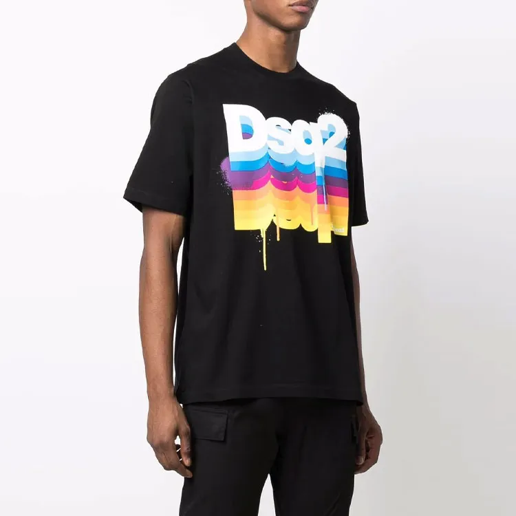 DSQUARED 2 T Shirts Men Black-2