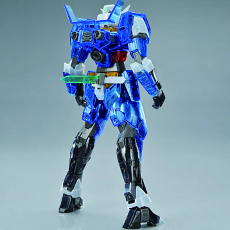 BANDAI Gundam AGE Collection MG Gundam Base Limited Mobile Suit Gundam AGE 1 Transparent Custom Combination Model Kits-4