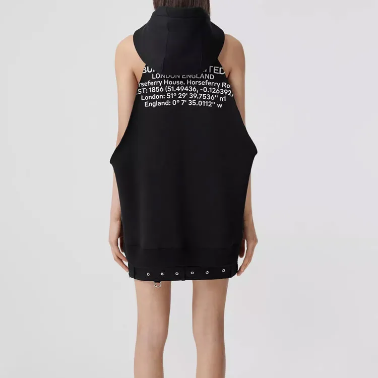 Burberry SS22 Sweatshirt Women's Black-3