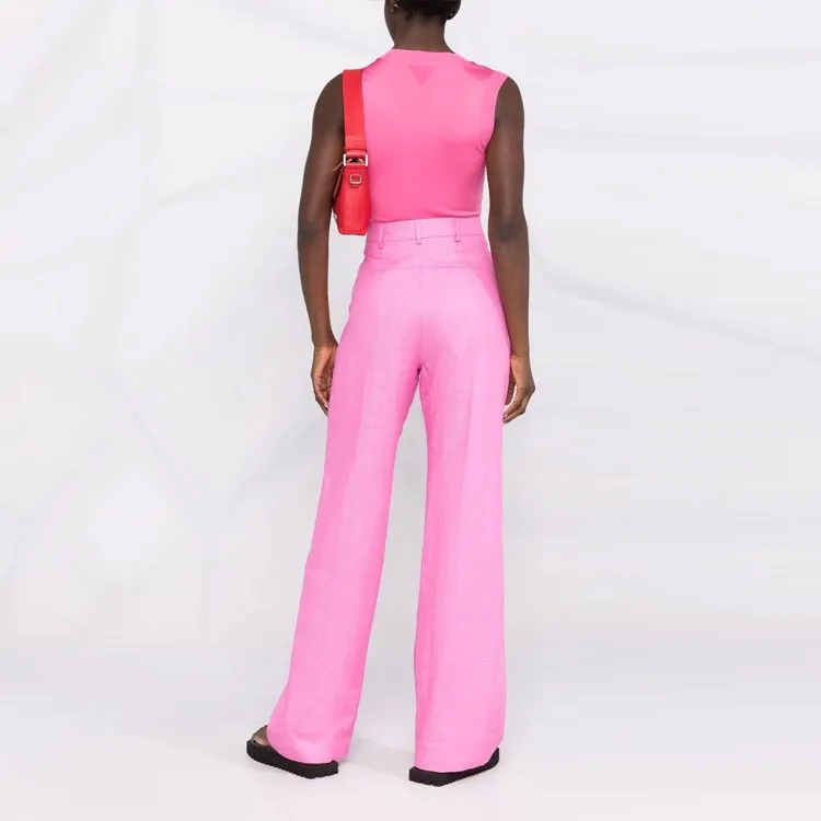 Jacquemus Le Pantalon Sauge Flared Trousers-1