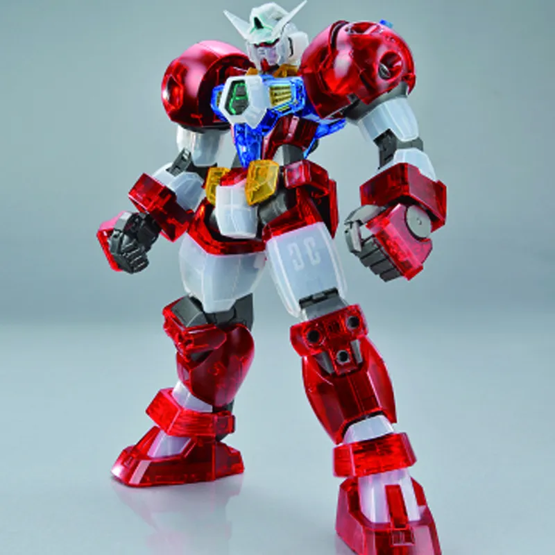 BANDAI Gundam AGE Collection MG Gundam Base Limited Mobile Suit Gundam AGE 1 Transparent Custom Combination Model Kits-5