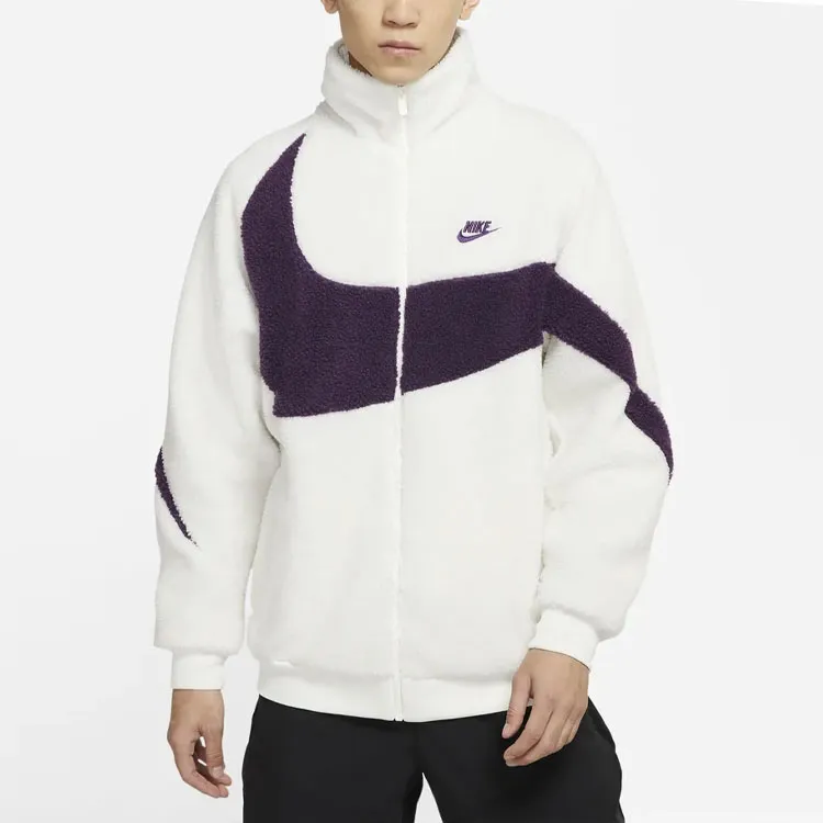 Nike Velvet Jackets Men Sail White-3