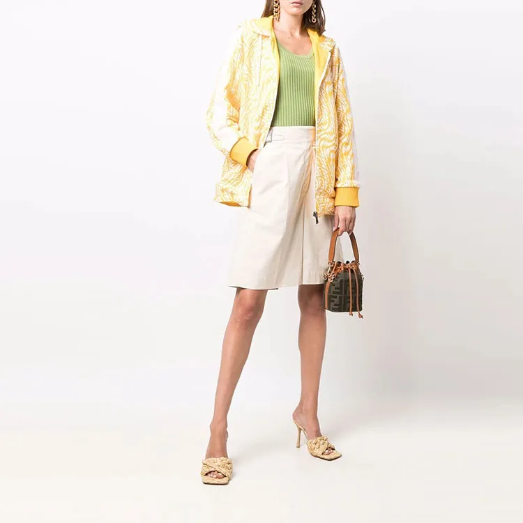 FENDI Jackets Women's Yellow-3