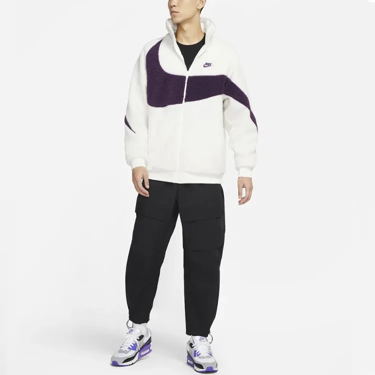 Nike Velvet Jackets Men Sail White-2