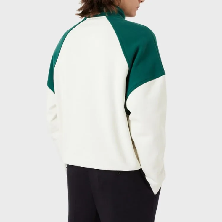 EMPORIO ARMANI SS22 Sweatshirt Men's White Green-3