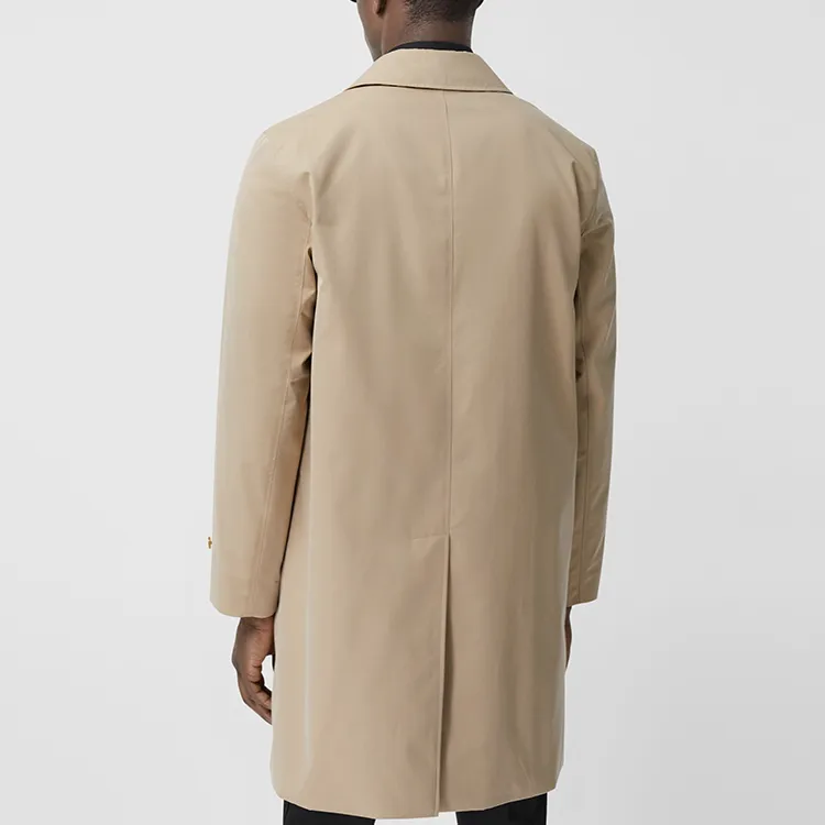 Burberry Cotton Gabardine Car Coat-5