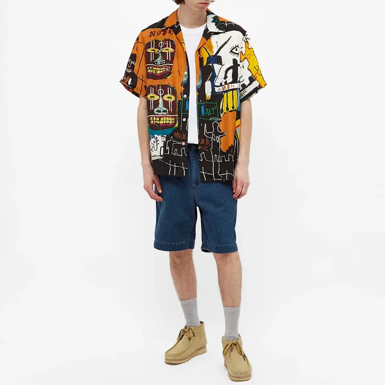 WACKO MARIA Shirts Men Yellow-2