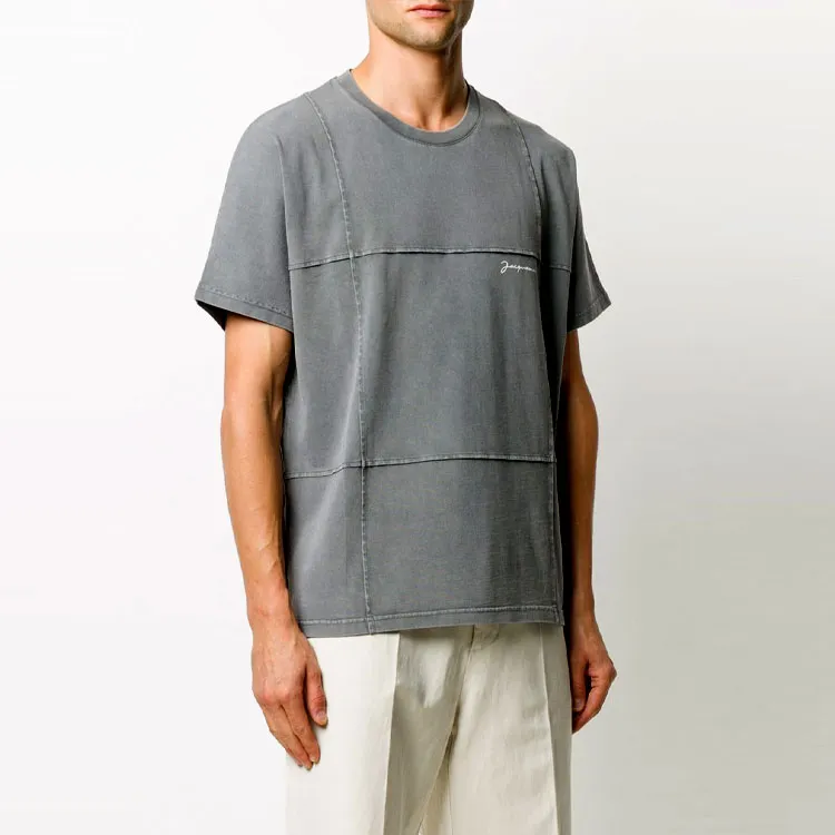 Jacquemus T-Shirts Men Blue-2