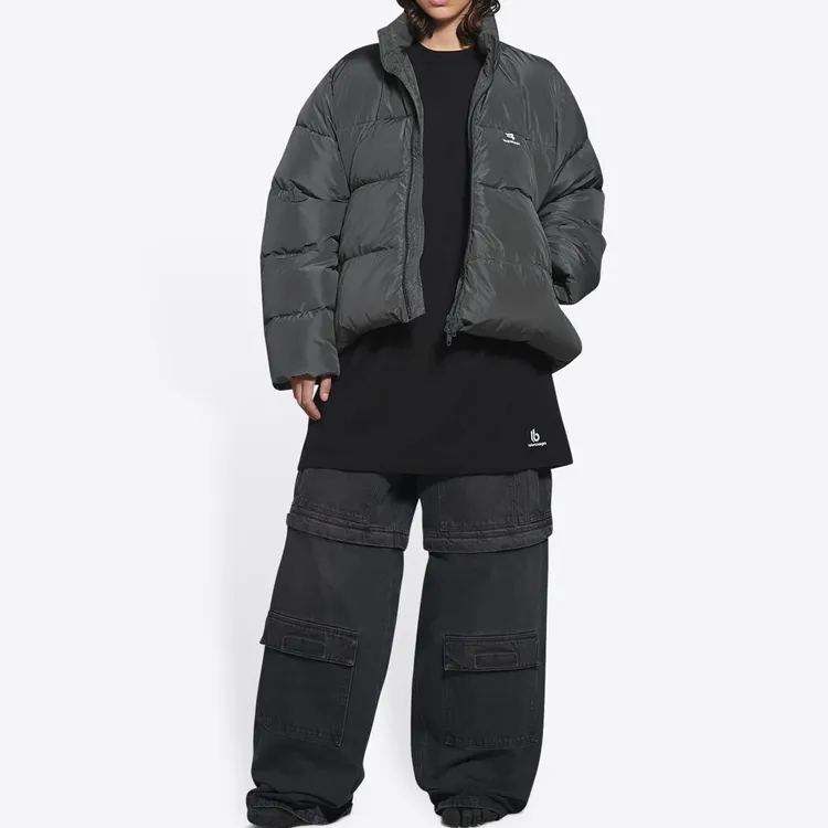 Balenciaga Down Jackets Women's Gray-2