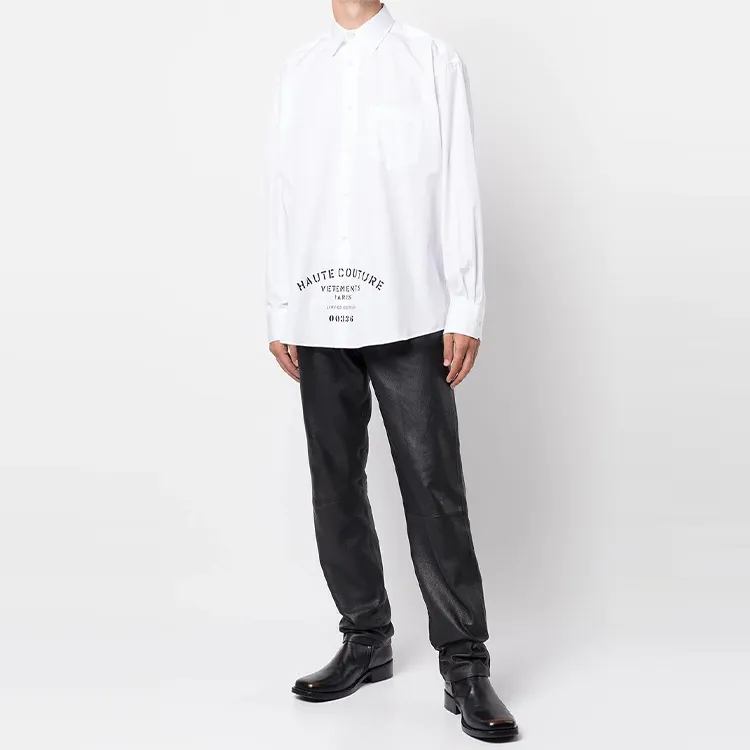 Vetements Maison De Couture Logo Shirt-1