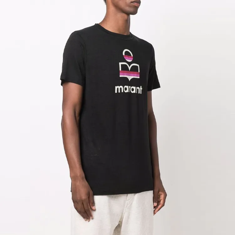 ISABEL MARANT T Shirts Men Black-3