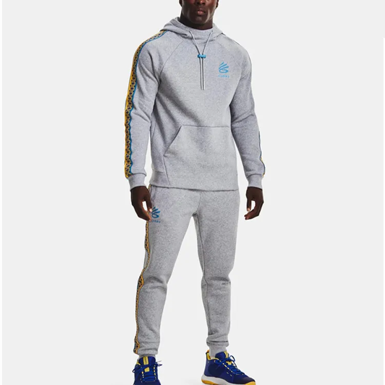 Under Armour Curry Sweatshirts Men Gray-2