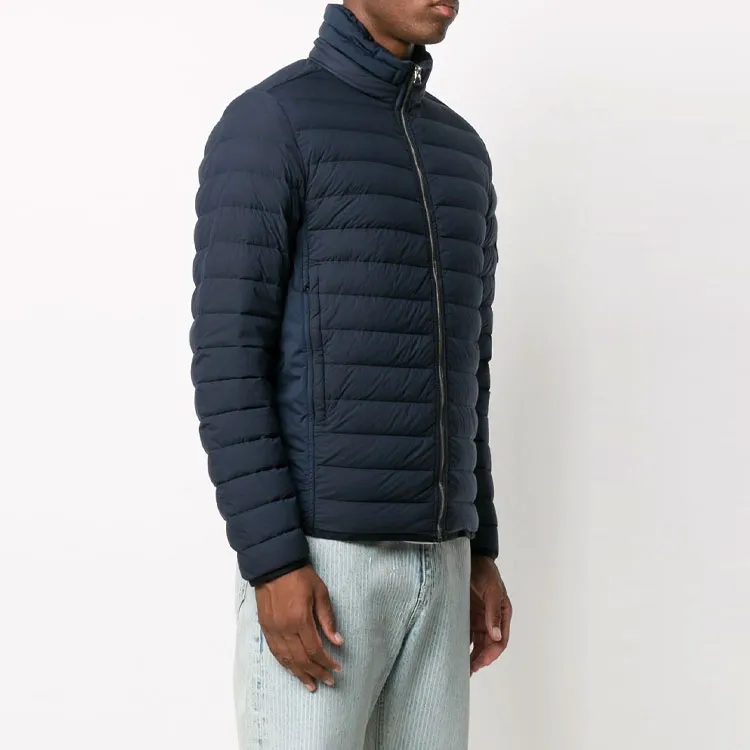 STONE ISLAND Down Jacket Men's Dark Blue-1