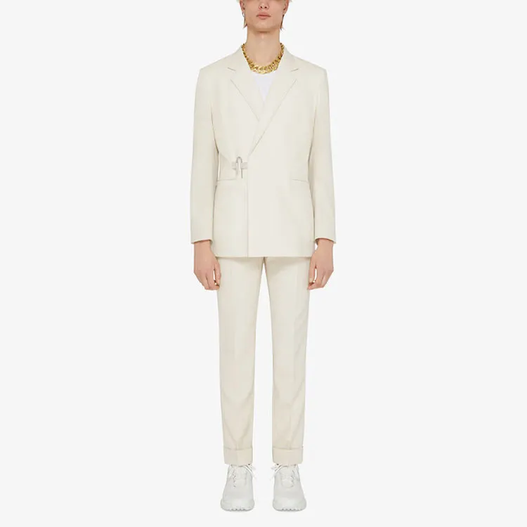 Givenchy Padlock Slim Fit Jacket With Notch Lapel-1