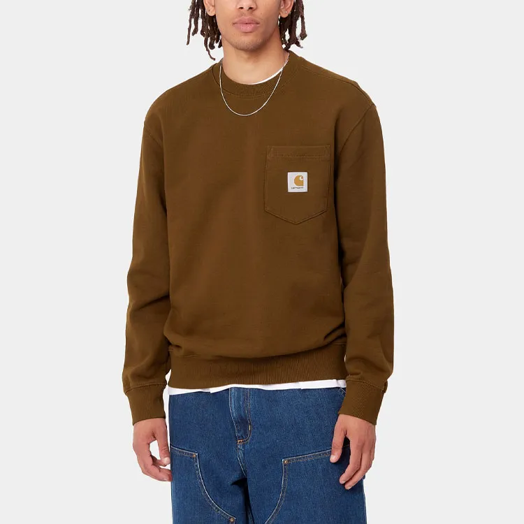 Carhartt WIP Sweatshirts Men Brown-3