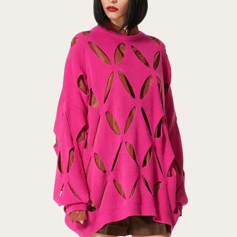 Valentino SS22 Sweater Women's Pink-1