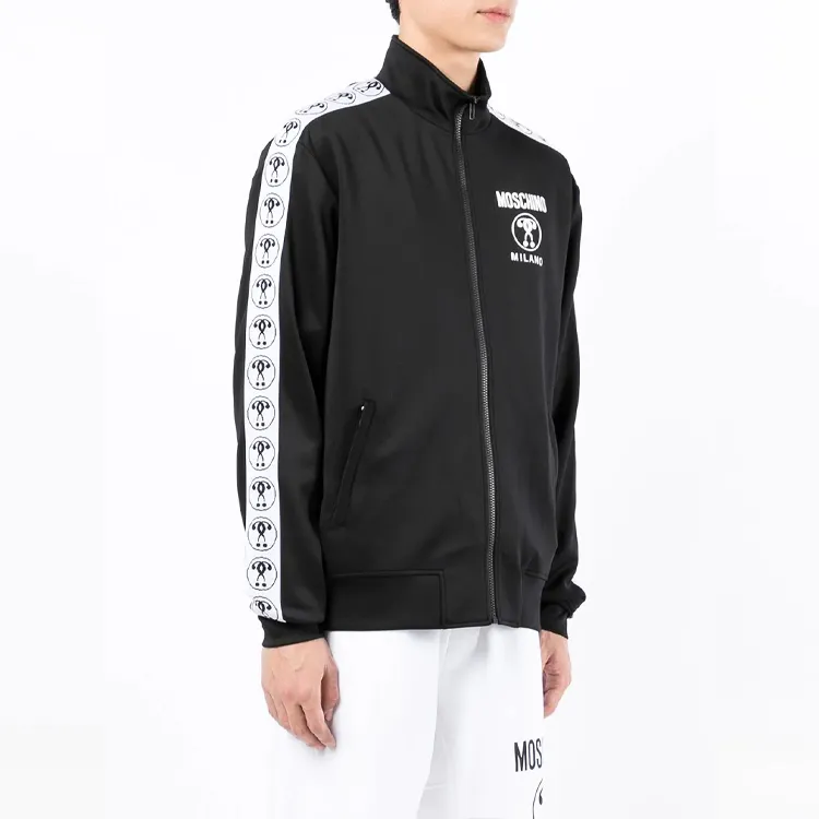 MOSCHINO Question Mark Logo Printed Jacket-3