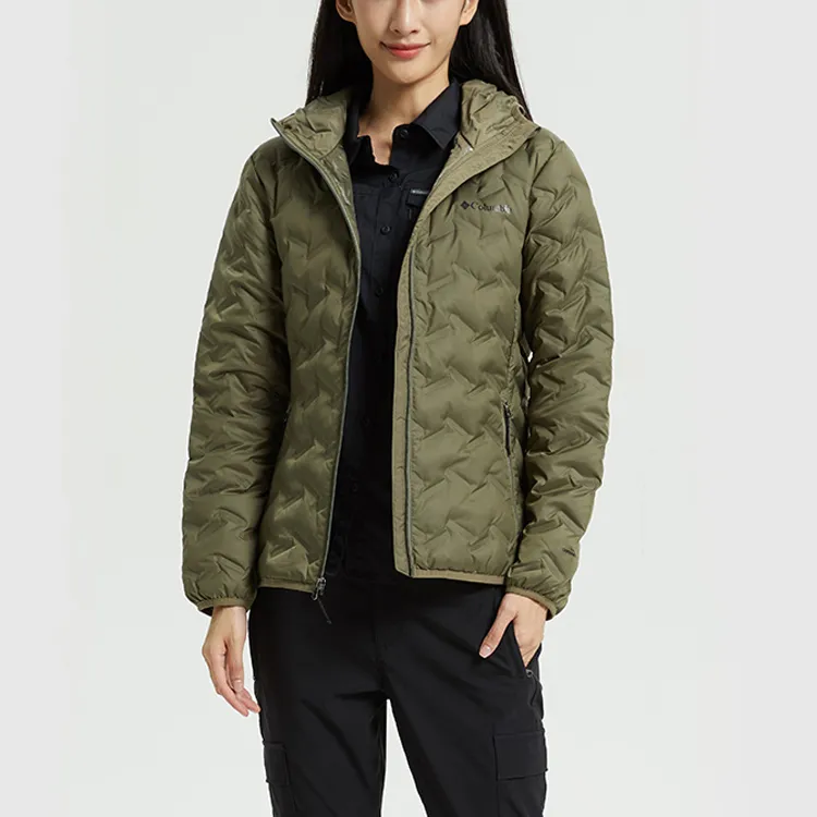 Columbia Down Jacket Women's Green-2