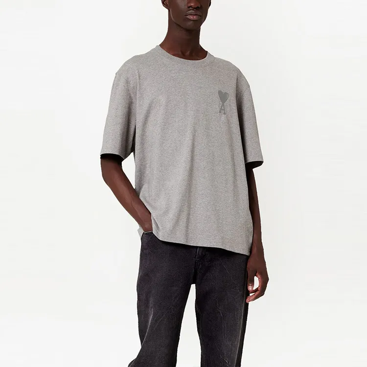 Ami Tonal Big Adc T Shirt-2