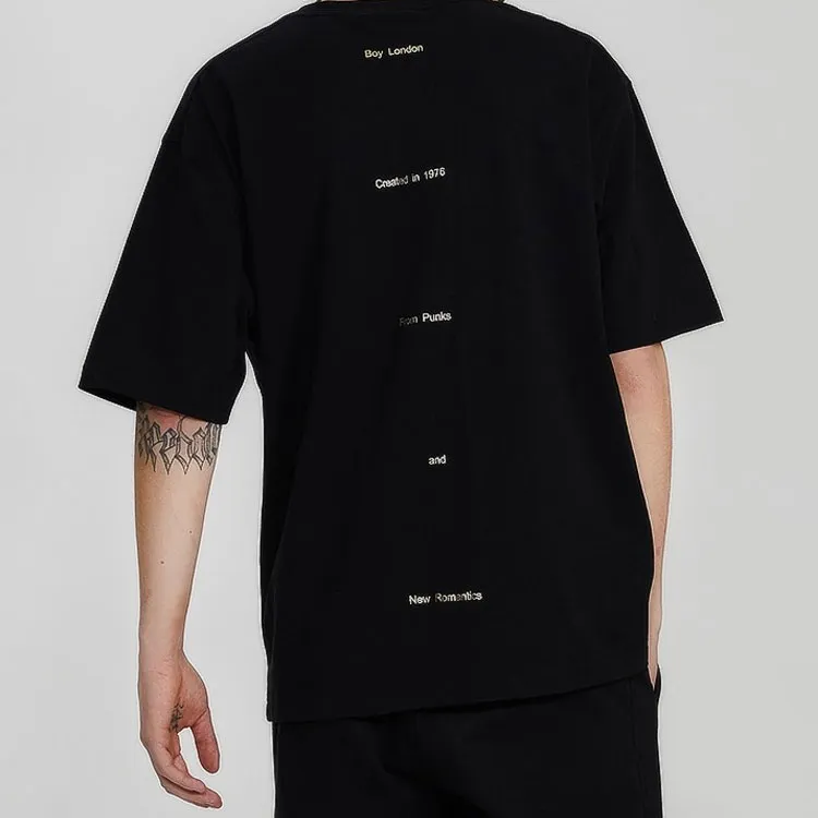 Boy London T Shirt Unisex Black-4