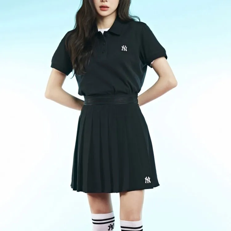 MLB New York Yankees Casual Short Skirts Women's Black-4