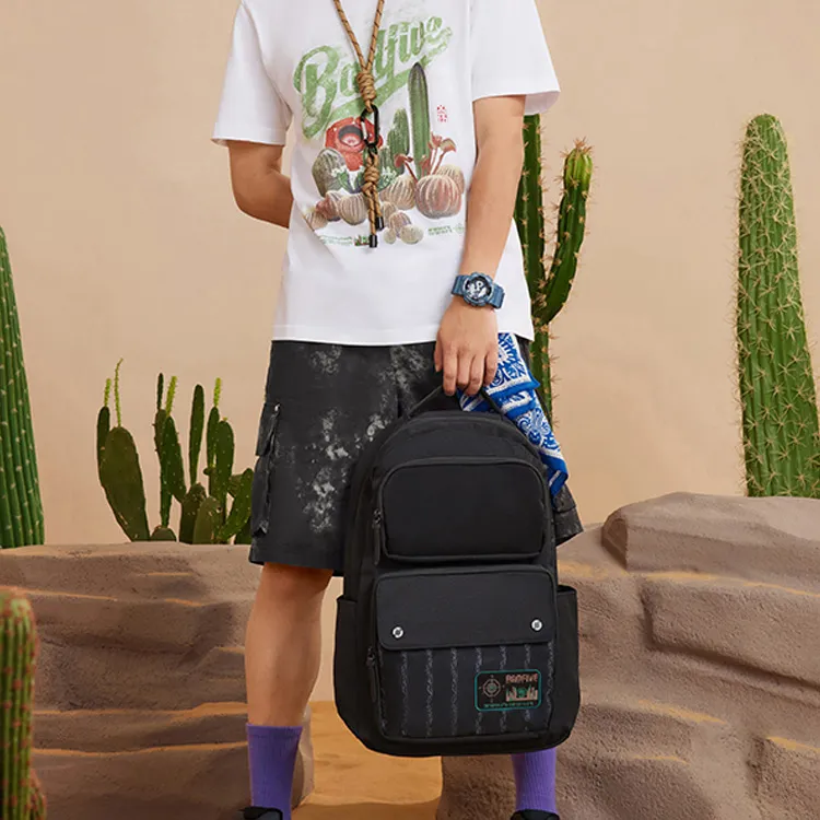 LiNing BadFive Rebel Collection Polyester Backpack Regular Unisex Black-4