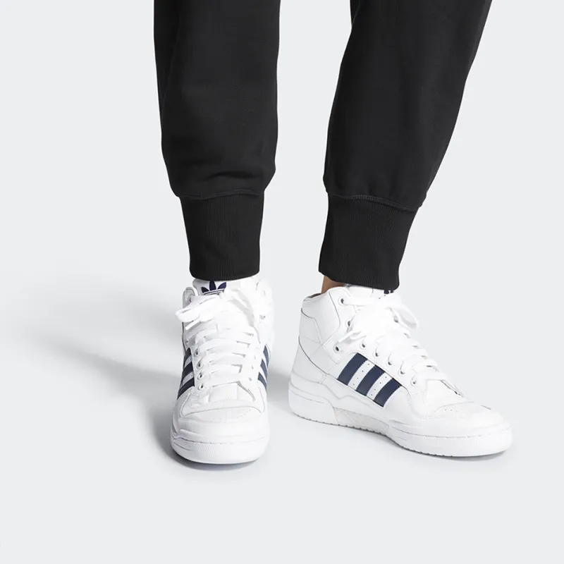 Adidas Originals Forum Mid Rs Xl White/Navy-6