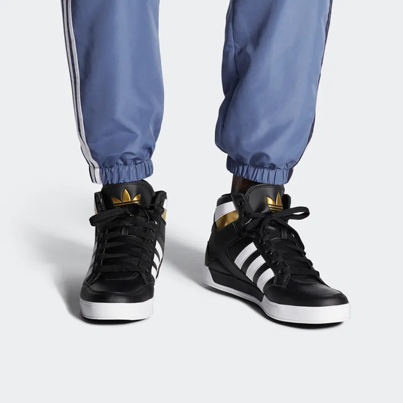 Adidas Hard Court High 'Black White Gold'-5