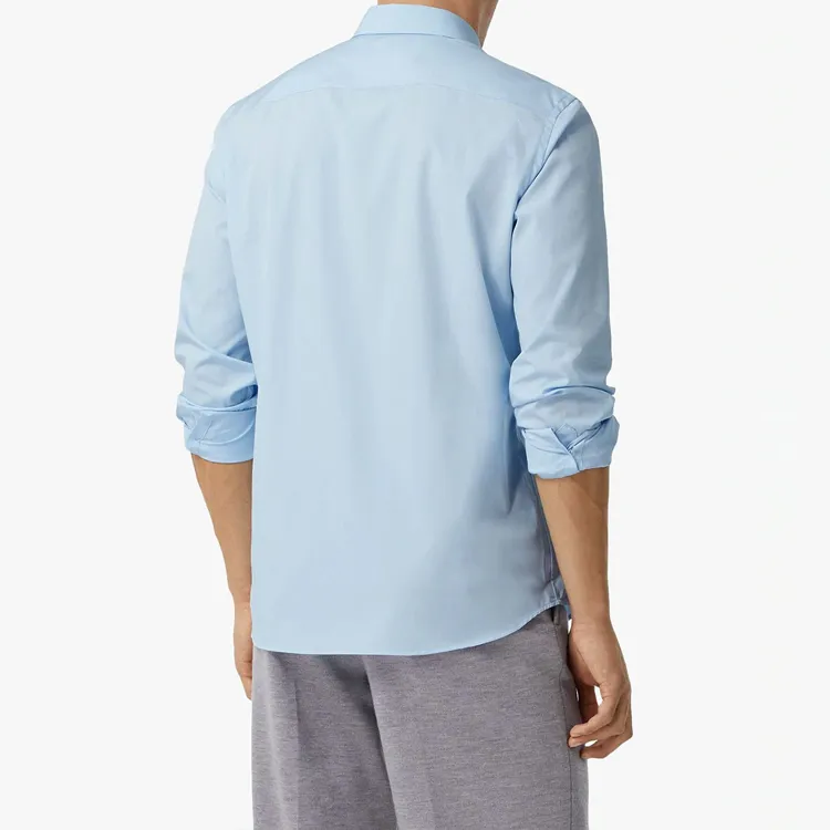 Burberry Shirt Men's Light Blue-2